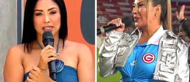 La cantante lanza este poderoso mensaje. Pamela Franco y su fuerte mensaje mientras Pamela López hace su debut como animadora