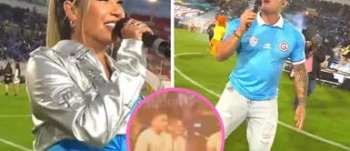 El cantante y la influencer sorprenden en este inesperado lugar. Pamela López y Christian Domínguez son vistos en discoteca tras presentación en estadio