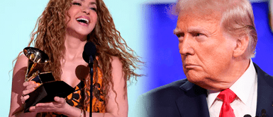 Shakira enfrenta a Donald Trump en los Grammy Shakira enfrenta a Trump en los Grammy con poderoso discurso a favor de los inmigrantes perseguidos en Estados Unidos