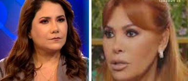 La conductora esta verdad. Andrea Llosa lanza dardo contra Magaly Medina tras entrevista a Cueva: "La chotearon"