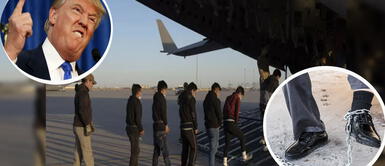 La espeluznante travesía que pasaron los peruanos deportados de Estados Unidos La espeluznante travesía que pasaron los peruanos deportados de Estados Unidos: "Encadenados de pies y manos"