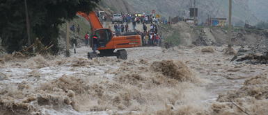 La zona de Chósica y Chaclacayo siempre se ven afectadas por la activación de las quebradas. Alerta roja en Lima: Crecida del río Rímac pone en riesgo a Chosica y Chaclacayo