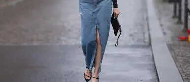 Cómo llevar faldas de mezclilla y lucir en tendencia esta primavera 2025 Cómo llevar faldas de mezclilla y lucir en tendencia esta primavera 2025