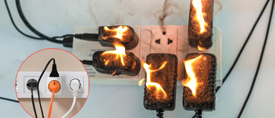 Dos electrodomésticos que no deben conectarse al mismo tiempo. Los dos electrodomésticos que no deben conectarse al mismo tiempo porque provocarían un incendio