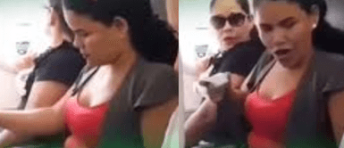 Pasajera de avión. Pasajera primeriza desata risas en todo el avión al intentar ponerse el cinturón de seguridad