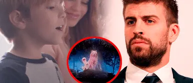 Gerard Piqué apareció en concierto de Shakira Gerard Piqué fue representado en concierto de Shakira en Perú y solo los verdaderos fans lograron notarlo
