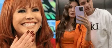 Magaly Medina se burla de Paolo Guerrero y Ana Paula Consorte Magaly destruye pedida de mano Paolo Guerrero a Ana Paula en supermercado: “¿Qué le dio, una rosquita?”