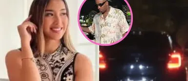 La pareja sorprende con estas imagenes. Xiomy Kanashiro es vista en auto vinculado a Jefferson Farfán y llega a curioso lugar