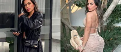 Vanessa López Vanessa López impone tendencia en negro tras controversia con Jhonny Silva