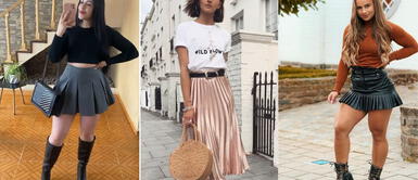 Faldas tableadas 2025: así las combinas con botas para un look juvenil chic Faldas tableadas 2025: así las combinas con botas para un look juvenil chic