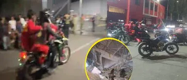 Trujillo: Deliverys ayudan a bomberos a trasladarse hasta tragedia en Real Plaza Trujillo: Deliverys ayudan a bomberos a trasladarse hasta tragedia en Real Plaza