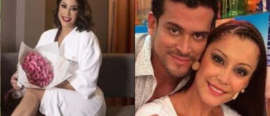 Karla Tarazona y Christian Domínguez celebran su amor con looks coordinados Karla Tarazona y Christian Domínguez celebran su amor con outfits en pareja