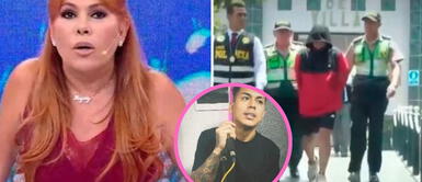 La conductora lanza este fuerte mensaje contra el cantante de salsa. Magaly estalla contra César Vega tras presunta violencia contra su pareja y su padre