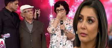 Karla Tarazona tuvo emotivo reencuentro con padres de Christian Domínguez tras fuerte confesión Karla Tarazona tuvo emotivo reencuentro con padres de Christian Domínguez tras confesión