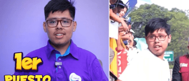 Jhordi Auqui Bautista logró ingresar a la Universidad Nacional de Ingeniería (UNI) Llegó tarde al examen de la UNI, casi queda fuera y termina en el primer puesto de Ingeniería Aeroespacial