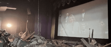 Cine. ¡Caos en el cine! Techo colapsa durante estreno de 'Capitán América' y desata el pánico