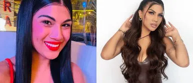 Brunella Torpoco Brunella Torpoco se une al naked dress con un look rojo de alto impacto