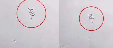 Rosario flotando. Captan rosario flotando en el cielo y aseguran: "El fin está cerca"