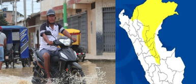 Alerta Amarilla LLEGA al Perú: 7 regiones del país con INTENSAS LLUVIAS Alerta Amarilla en el Perú: 7 regiones del país con intensas lluvias
