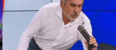 Nicolás Lúcar PIERDE LOS ESTRIBOS al vivir TEMBLOR en VIVO: “Esto es un terremoto” Nicolás Lúcar se toca de nervios al vivir temblor en set de Exitosa: “Esto es un terremoto”