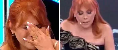 La conductora atraviesa este duro momento. Magaly Medina revela el duro motivo de sus lágrimas antes de su programa en vivo
