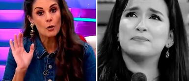 La conductora lanza este mensaje contra la cantante. Rebeca Escribens lanza impensado mensaje en vivo a Daniela Darcourt: “Sin vergüenza”