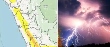 Descargas eléctricas y vientos huracanados en 17 REGIONES del Perú por 70 horas indica SENAMHI Descargas eléctricas y vientos huracanados en 17 REGIONES del Perú