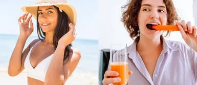 Brilla con un bronceado perfecto: descubre cómo el jugo de zanahoria es tu aliado Brilla con un bronceado perfecto: descubre cómo el jugo de zanahoria es tu aliado