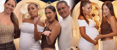 Gianella Marquina y Melissa Klug juntas en celebración especial Melissa Klug y su hija Gianella Marquina se lucen en baby shower de la novia de Raúl Marquina