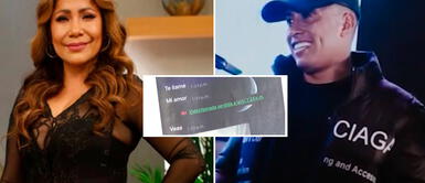 Marisol entregó a "Amor y Fuego" los chats que sostuvo con Christian Cueva, los mismo que Pamela López pidió salieran a la luz Christian Cueva y Marisol: TODOS los reveladores chats que el jugador le envió a la 'Faraona'