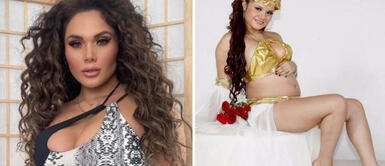 Génesis Tapia Génesis Tapia reaparece con sofisticado enterizo tras dar a luz recientemente