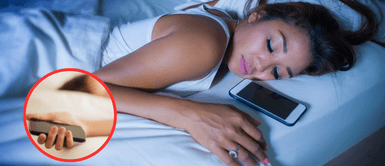 Dormir con el celular en mano. Esto te puede pasar si duermes con el celular en la mano o debajo de la almohada