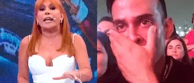 Magaly Medina contra Christian Domínguez Magaly contra Christian Domínguez por defender a Ethel: “Quiere tener la puertita abierta porque no tiene talento”