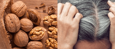 Cáscara de nuez: el secreto natural para disimular canas que es tendencia Cáscara de nuez: el secreto natural para disimular canas que es tendencia