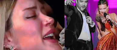 Leslie Shaw llora en marcha contra la inseguridad Leslie Shaw llora amargamente por Paul Flores en marcha contra la inseguridad: “Mataron a mi amigo”