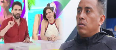 Christian Cueva tuvo una discusión en vivo con Rodrigo González y Gigi Mitre Rodrigo González expulsó de 'Amor y Fuego' a Cueva tras acalorada discusión:"Habla con respeto"