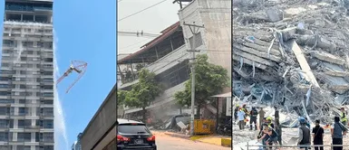 terremoto en Myanmar Terremoto magnitud 7.7 destroza Myanmar y Tailandia: Caída de edificios, desaparecidos y muertos