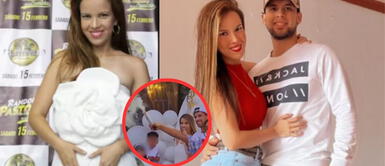 Greissy Ortega y Randol Pastor Greissy Ortega y Randol Pastor impactan en su 'gender reveal' con looks total white