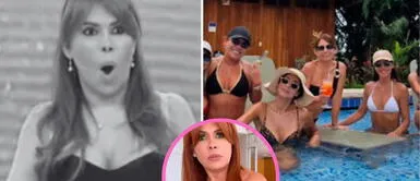 La conductora sorprende con este inesperado mensaje. Magaly Medina celebra su cumpleaños en la selva y vive un impensado momento