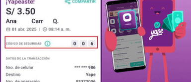 Yape. Yape revoluciona su sistema: ahora necesitarás un nuevo código para transferir dinero en 2025