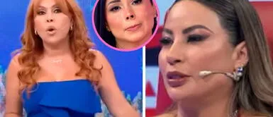 La conductora lanza fuerte mensaje contra la empresaria. Magaly Medina apoya a Pamela Franco tras carta notarial a Pamela López con duro mensaje