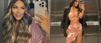 Olenka Mejia Olenka Mejia reaparece con el 'vestido de la venganza' tras controversia con Piero Quispe