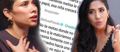 Melissa Paredes saca las garras para defender a su hija. ¿Melissa Paredes respondió a Ale Venturo por meterse en la crianza de su hija?: “No te metas donde no te llaman”