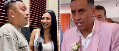 El futbolista sorprende con este mensaje. Christian Cueva oficializa su boda con Pamela Franco en presencia de impensado cantante