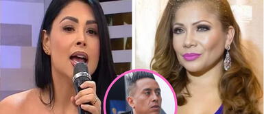 La cantante lanza este dardo contra la faraona. Pamela Franco arremete contra Marisol por escándalo con Christian Cueva