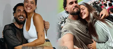 Majo con Sabor y Gino Assereto enamoran en redes sociales Gino Assereto es sorprendido por Majo con Sabor con romántico mensaje de cumpleaños