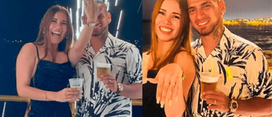 Miguel Trauco se compromete. ¿Qué pasó en plena fiesta? Miguel Trauco interrumpe el cumpleaños de su novia con inesperada pedida de mano