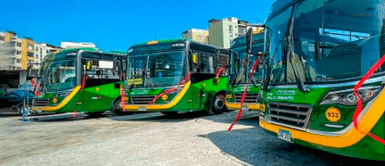 Modernos buses con Wi-Fi gratis y aire acondicionado llegarán al transporte público en Perú Modernos buses con Wi-Fi gratis y aire acondicionado llegarán al transporte público en Perú