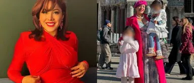 Lesly Castillo Lesly Castillo protagoniza tierna sesión floral con sus hijas en elegante look