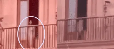 Mujer semidesnuda aparece en Palacio de Gobierno. ¡Insólito! Mujer semidesnuda aparece en Palacio de Gobierno y gobernador asegura que es un fantasma